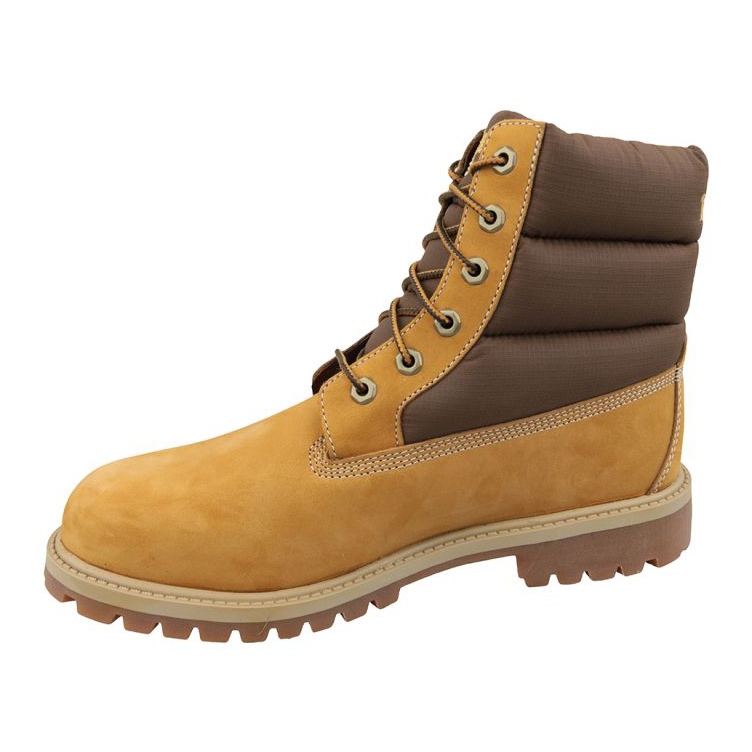 Timberland 6 In Quilit Boot Jr C1790R vinterskor brun 1