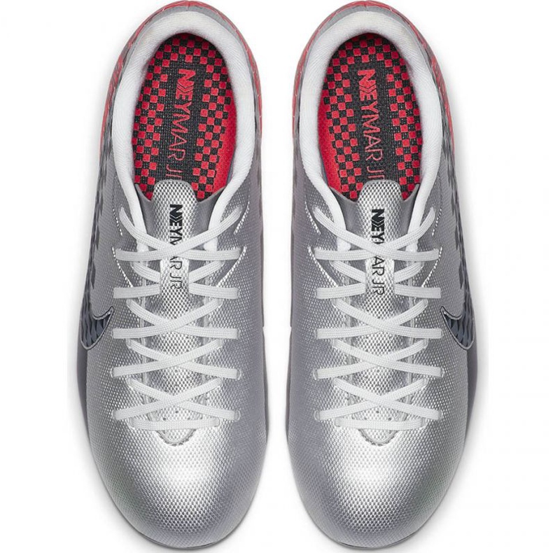 Nike Mercurial Vapor 13 Academy Neymar FG / MG Jr AT8125-006 fotbollsskor grå grå 1