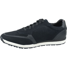 Skor Tommy Hilfiger Premium Suede Runner M FM0FM02551 Cki marinblå 1