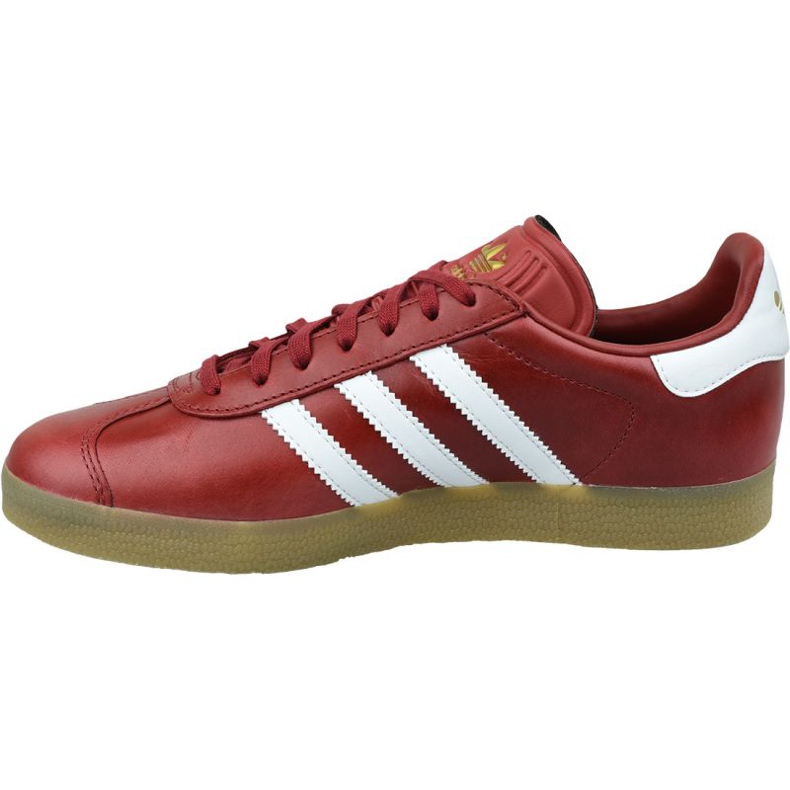 Adidas Gazelle W BZ0025 skor röd 1