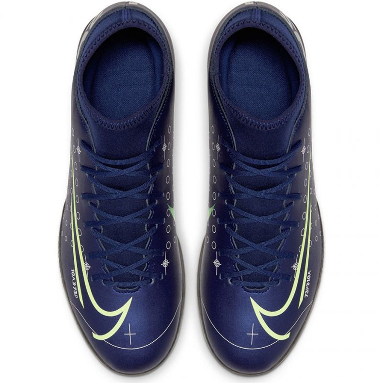 Inomhusskor Nike Mercurial Superfly 7 Club Mds Ic Jr BQ5417-401 marinblå blå 1