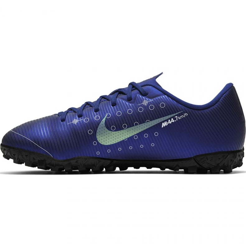 Nike Mercurial Vapor 13 Academy Mds Tf M CJ1306 401 fotbollsskor marinblå blå 1