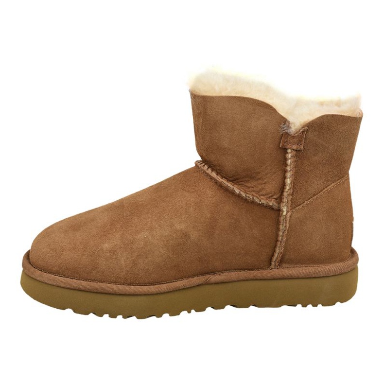 Ugg Mini Bailey Button Ii Skor W 1016422-CHE brun 1