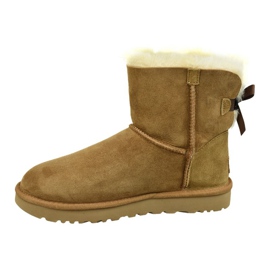 Ugg Mini Bailey Bow Ii W 1016501-CHE skor brun 1