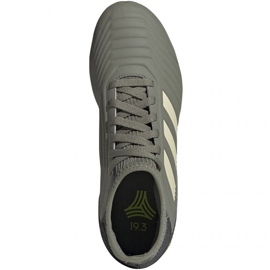 Adidas Predator 19.3 Tf Jr EF8220 fotbollsskor grön mångfärgad 1