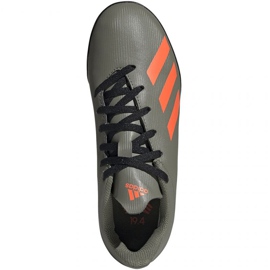 Adidas X 19.4 Jr Tf EF8378 fotbollsskor grön grön 1