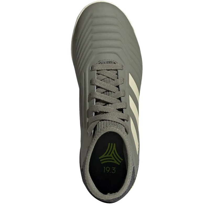 Adidas Predator 19.3 In Jr EF8219 fotbollsskor nyanser av grått 1