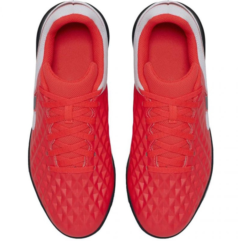 Inomhusskor Nike Tiempo Legend 8 Club Ic Jr AT5882-606 mångfärgad apelsiner och röda 1