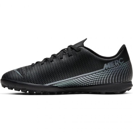 Nike Mercurial Vapor 13 Club Tf Jr AT8177-010 fotbollsskor svart svart 1