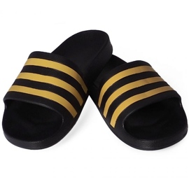 Adidas adilette Aqua EG1758 tofflor svart 1