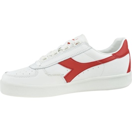Skor Diadora B. Elite M 501-170595-01-C0823 vit röd 1