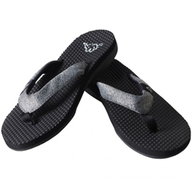 Kappa Cally W 242834 1611 flip-flops svart grå 1