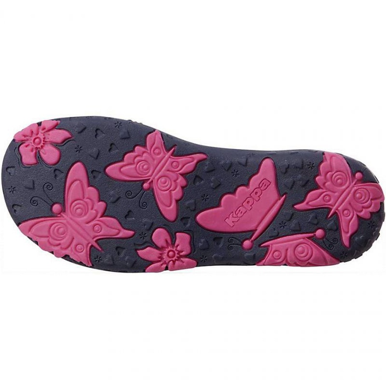 Kappa Seaqueen K Footwear Jr 260767K 6722 marinblå rosa 1