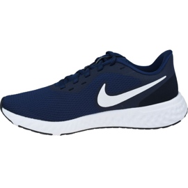 Nike Revolution 5 M BQ3204-400 vit marinblå 1