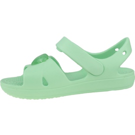 Crocs Classic Cross-Strap Sandal K 206245-3TI ['blå'] grön 1