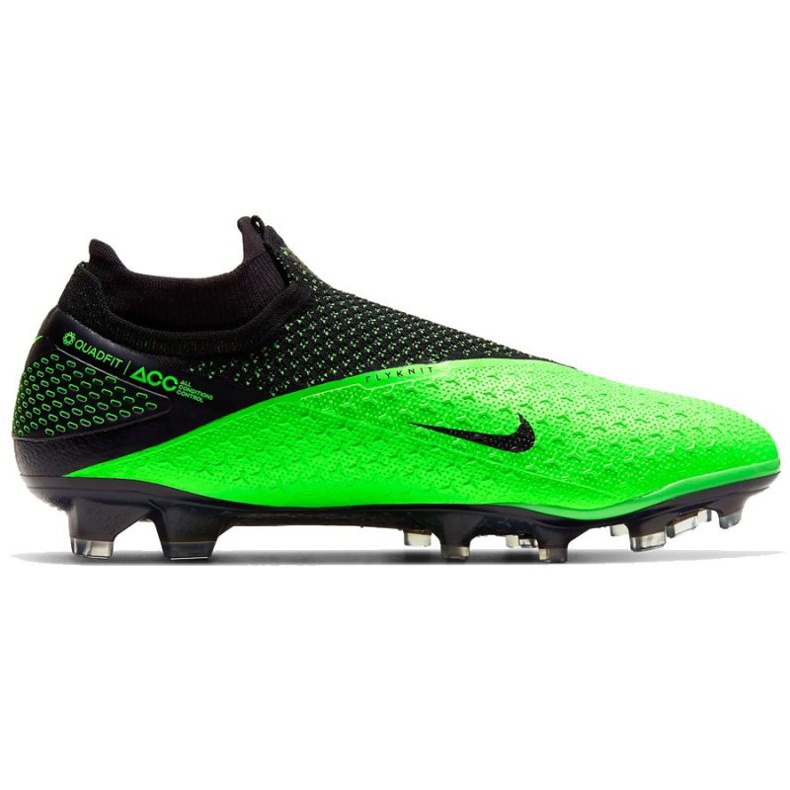 Nike Phantom Vsn 2 Elite Df Fg M CD4161 036 fotbollsskor mångfärgad grön 1