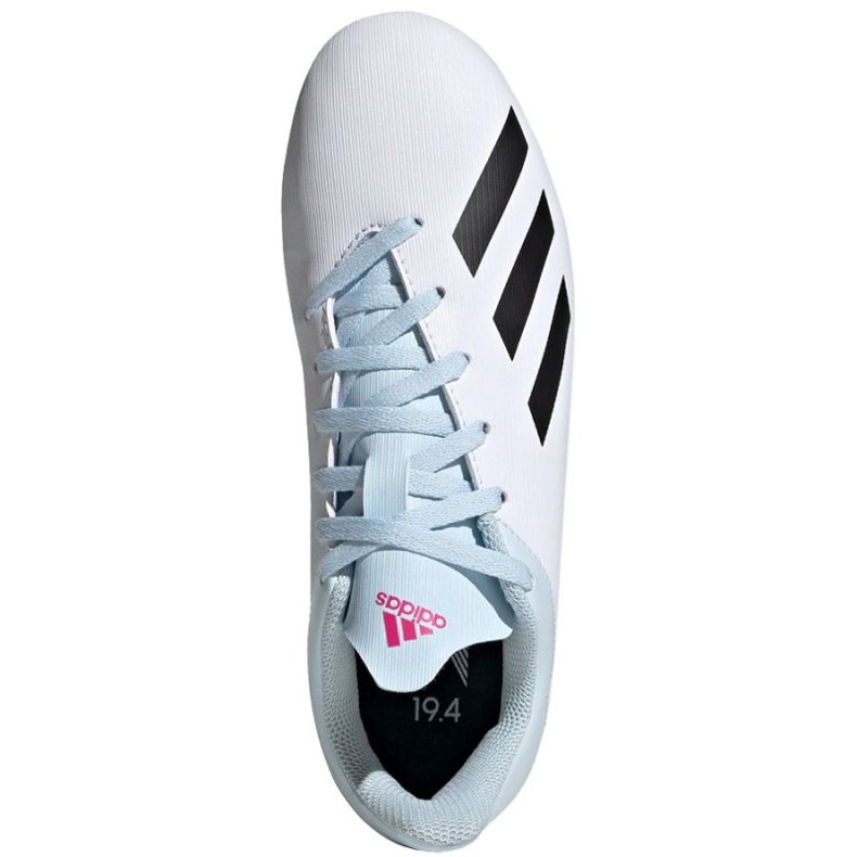 Adidas X 19.4 FxG Jr EF1616 fotbollsskor mångfärgad vit 1