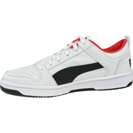 Puma Rebound LayUp Sl M 369866 01 vit svart 1