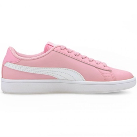 Puma Smash v2 L Jr 365170 24 svart rosa 1