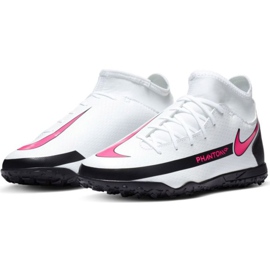 Nike Phantom Gt Club Df Tf Jr CW6729-160 fotbollsskor mångfärgad vit 1