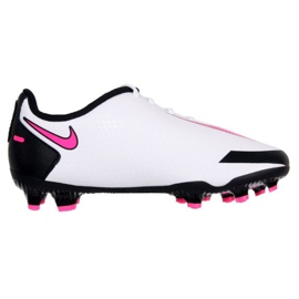 Nike Phantom Gt Club FG / MG Jr DC9466-160 fotbollsskor vit vit 1