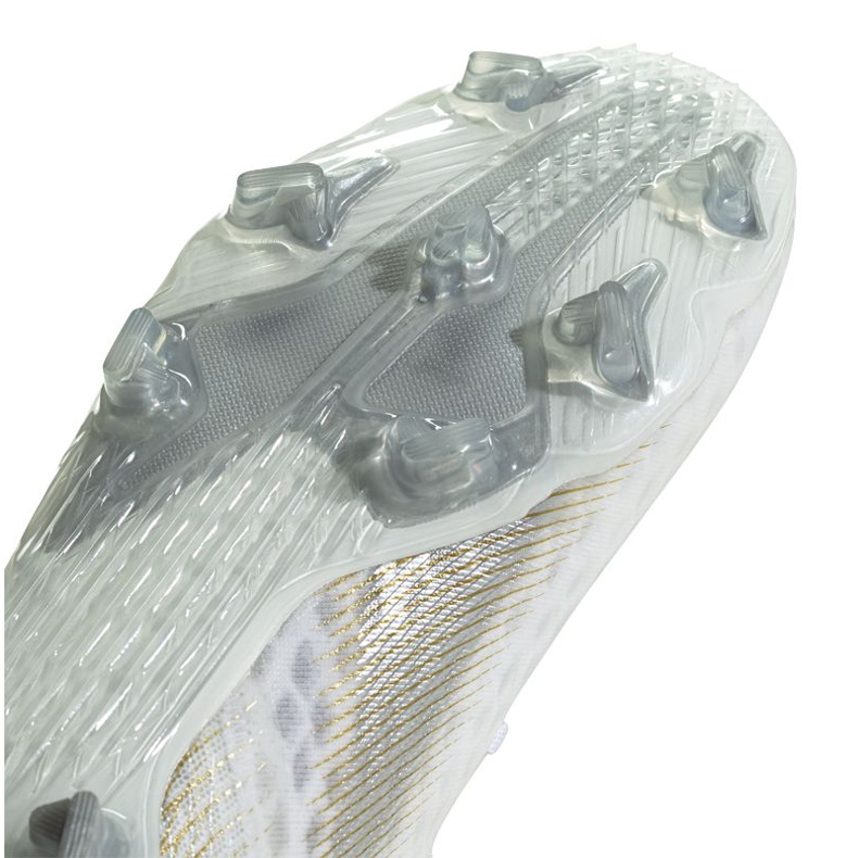 Adidas X Ghosted.2 Fg M FW6776 fotbollsskor vitt guld vit 1