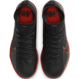 Nike Mercurial Superfly 7 Academy Ic Jr AT8135 060 fotbollsskor grå svart 1
