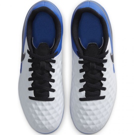 Nike Tiempo Legend 8 Club FG / MG Jr AT5881 104 fotbollsskor mångfärgad vit 1