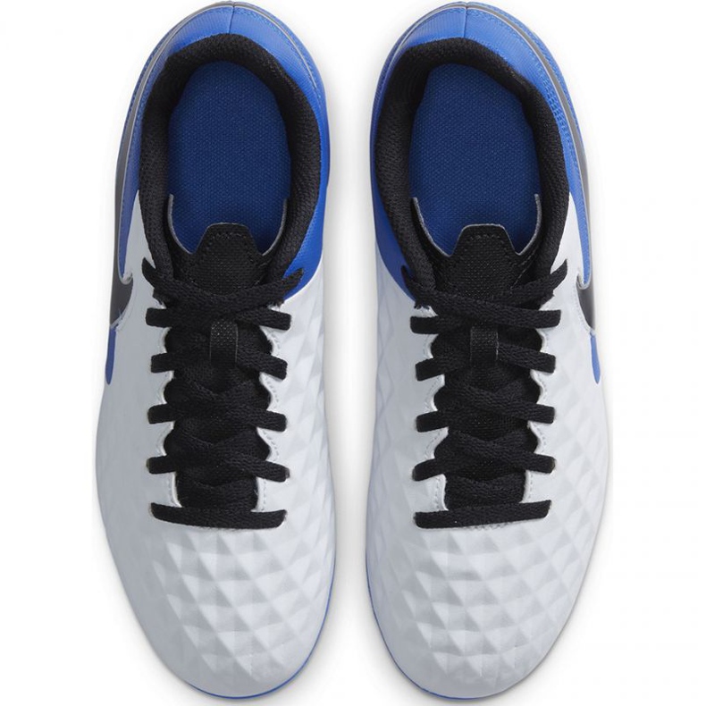 Nike Tiempo Legend 8 Club FG / MG Jr AT5881 104 fotbollsskor mångfärgad vit 1