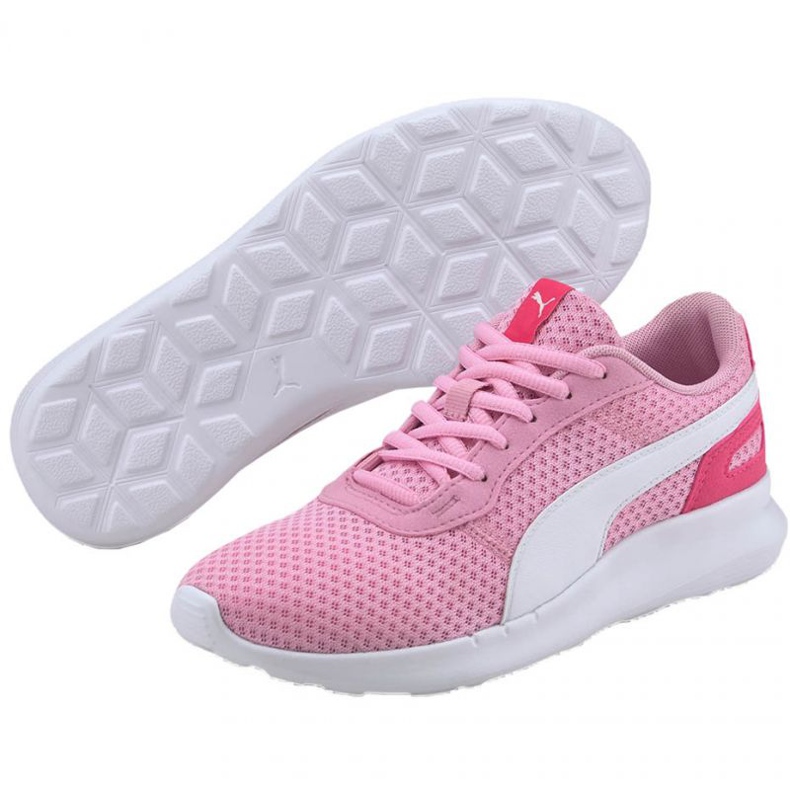 Puma St Active Jr 369069 14 skor blå rosa 1