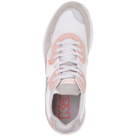 Kappa Laverton Shoes W 242930 1021 vit rosa grå 1