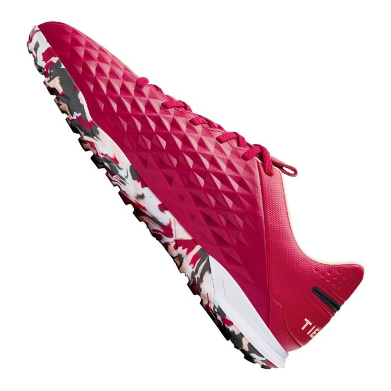 Nike React Legend 8 Pro Tf M AT6136-608 fotbollsskor röd apelsiner och röda 1