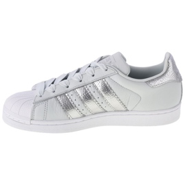 Adidas W Superstar W CG6452 skor vit silver- 1