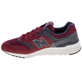 New Balance M CM997HFV skor röd marinblå mångfärgad mångfärgad 1