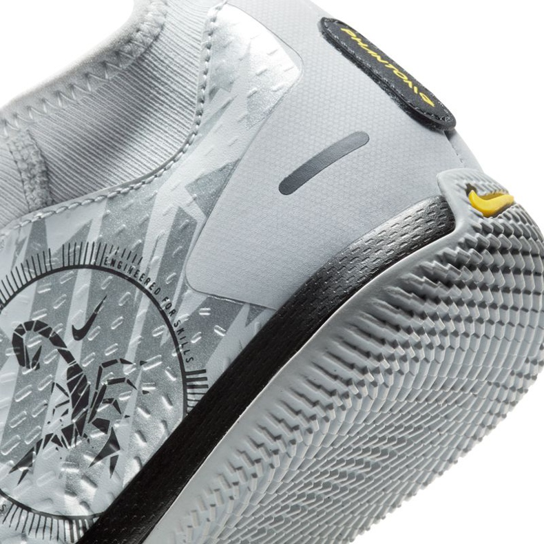 Nike Phantom Gt Academy Df Se Ic Jr DA2288-001 fotbollsskor silver- silver- 1