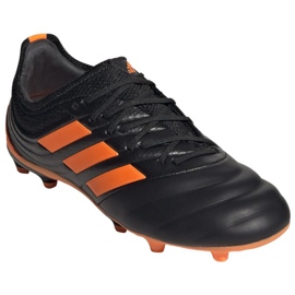 Adidas Copa 20.1 Fg Jr EH0887 fotbollsskor orange, svart, orange svart 1