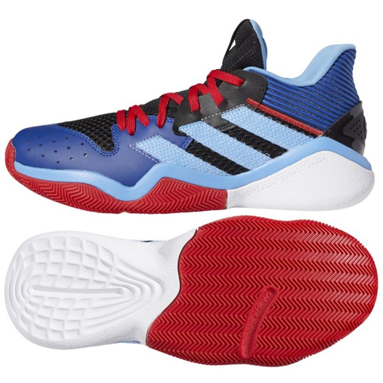 Adidas Harden Steapback M FW8482 basketskor mångfärgad blå 1