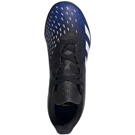Adidas Predator Freak .4 Tf Jr FY0635 fotbollsskor mångfärgad svart 1