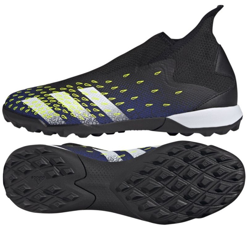 Adidas Predator Freak.3 Ll Tf M FY0619 fotbollsskor mångfärgad marinblå 1