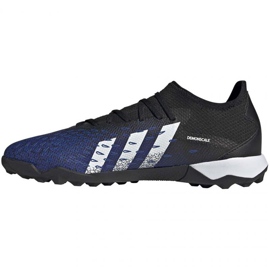 Adidas Predator Freak .3 L Tf M FY0616 fotbollsskor vit, svart, marinblå marinblå 1