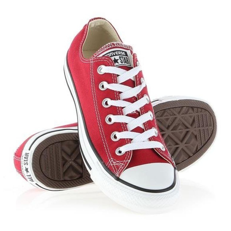 Converse Chuck Taylor All Star W 147136C skor vit röd 1