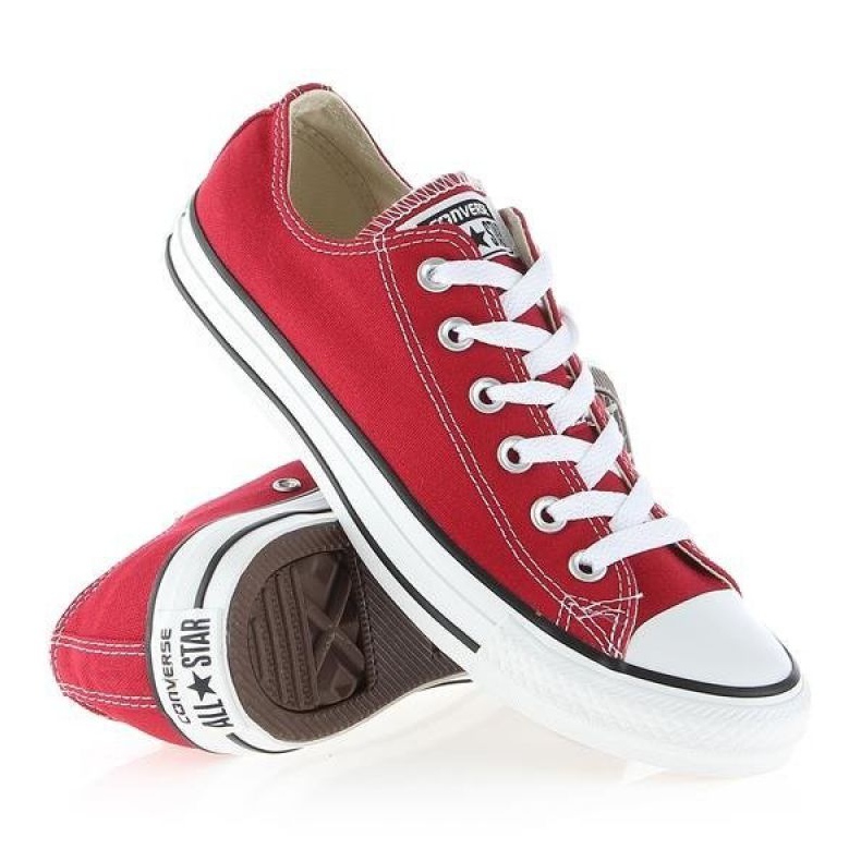 Converse Chuck Taylor All Star W 147136C skor vit röd 2