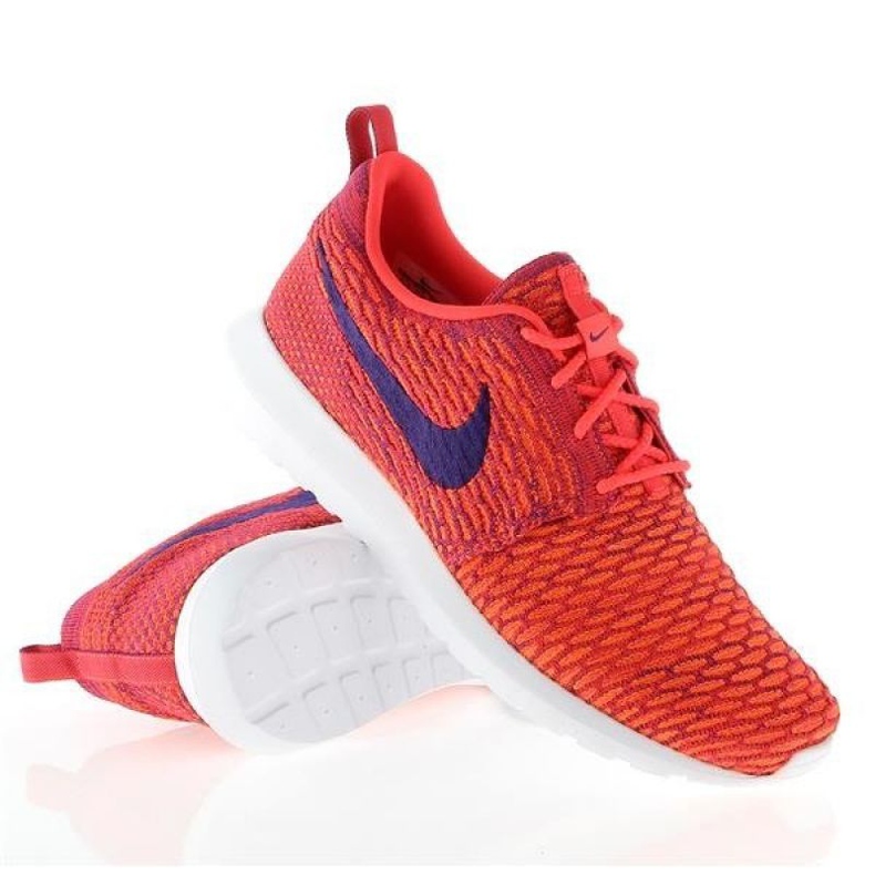 Nike Flyknit Rosherun M 677243-600 röd 2