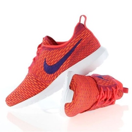 Nike Flyknit Rosherun M 677243-600 röd 4