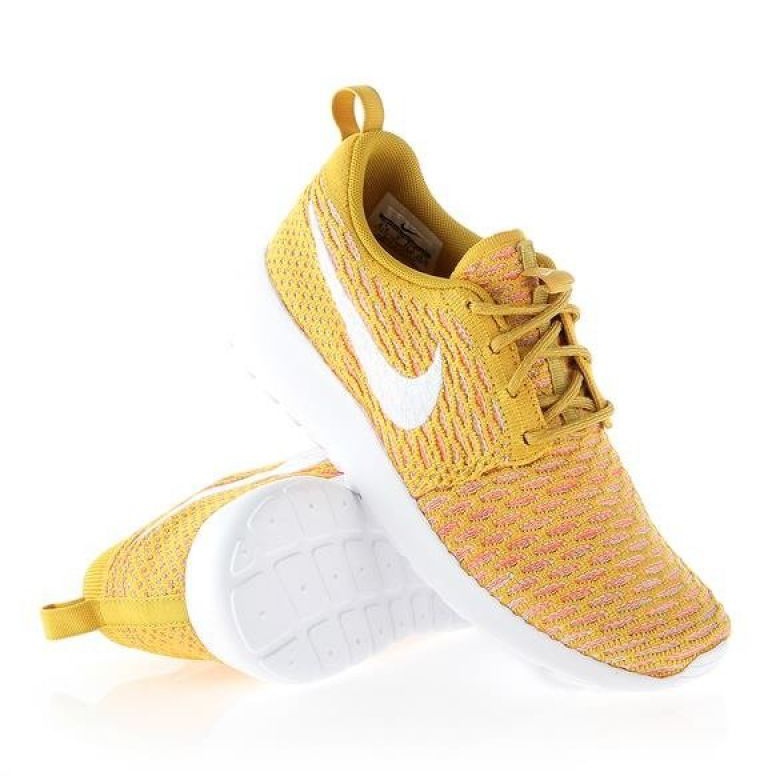 Nike Rosherun Flyknit W 704927-700 skor orange 2