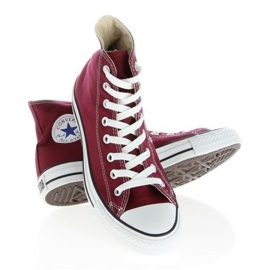 Converse Chuck Taylor Hi M9613 vit röd 1