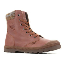 Palladium Pampa Knit M 95172-733-M skor brun 1
