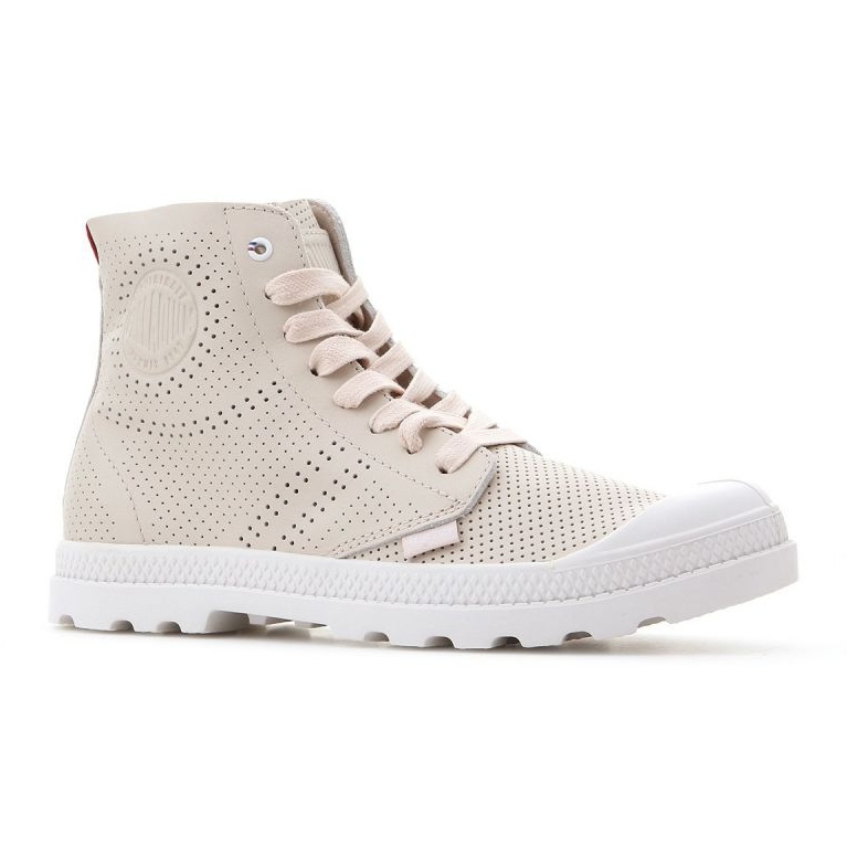 Skor Palladium Mid Lp Perf W 95756-683-M beige mångfärgad 1