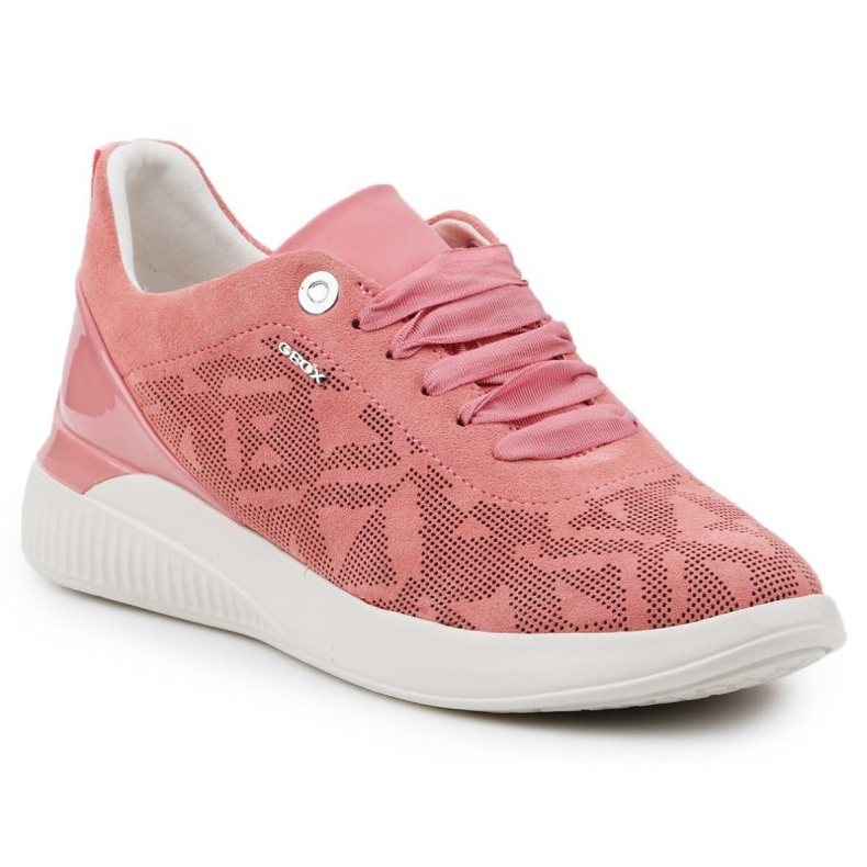 Geox D Theragon C-Suede W D828SC-00022-C7008 skor rosa 1