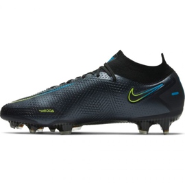 Nike Phantom Gt Elite Dynamic Fit Fg M CW6589-090 fotbollsskor svart metall svart 1
